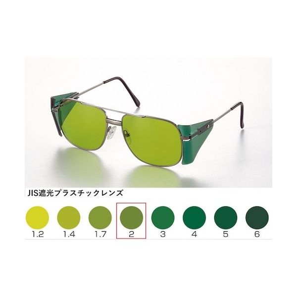 トーアボージン TOA BOJIN メタルフレーム遮光めがね BLー1 TBP2 1個 618-9501（直送品）