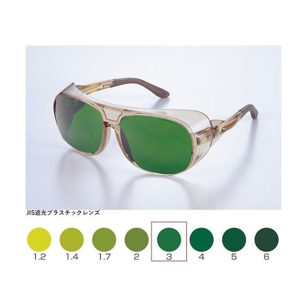 トーアボージン アイカップ遮光めがね ULー108B TBP3 1個 618-9500（直送品）