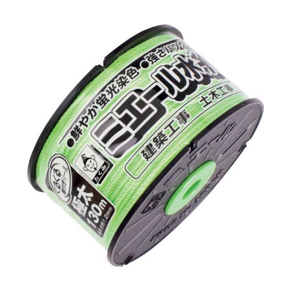 たくみ ミエール水糸 極太グリーン130m 4333 1個 531-0537（直送品）