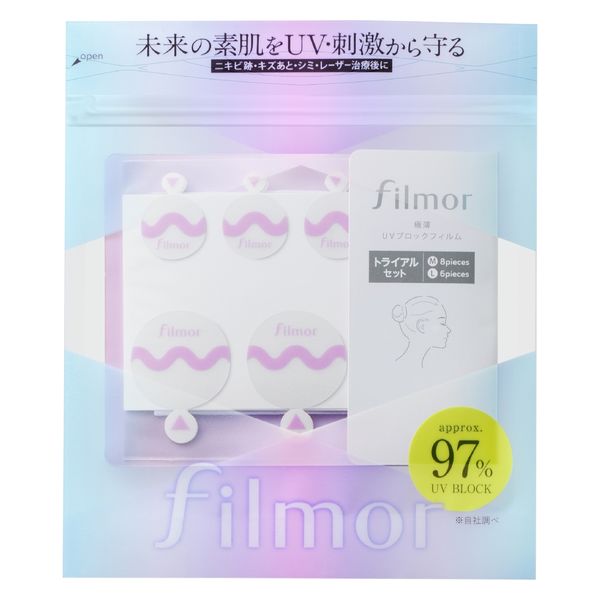 Tsu UVブロック リフィル 共和 filmor(フィルモア) UVブロックフィルム トライアル M