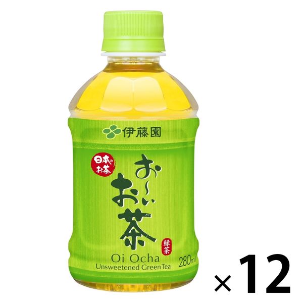 伊藤園 おーいお茶 緑茶 280ml 1箱（12本入）