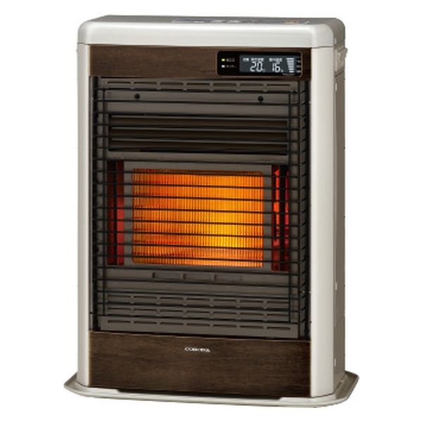 コロナ 寒冷地用大型ストーブ FF式 輻射 スペースネオmini 主に11畳用 FF-SG4224M(TG) 1台（直送品） - アスクル