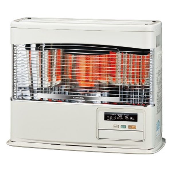 ＜新品未使用＞ コロナ　FF床暖ストーブ　UH-F7024PR(W) ホワイト CORONA（住宅設備） 寒冷地用大型ストーブ コロナ PRシリーズ FF