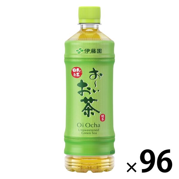 伊藤園 おーいお茶 緑茶 600ml 1セット（96本）