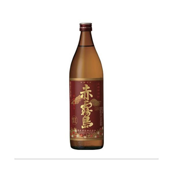 赤霧島 25度 900ml 瓶 焼酎 芋（わけあり品） - アスクル