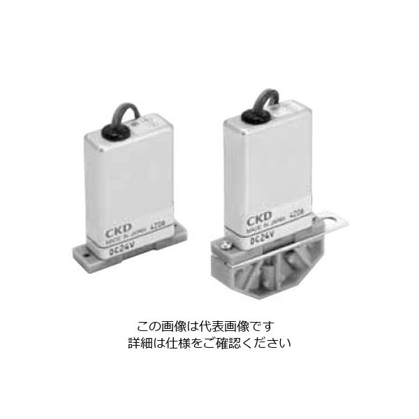 CKD メタルフリー小形薬液用 2・3ポート電磁弁 MR10-3-DC24V 1個（直送品）