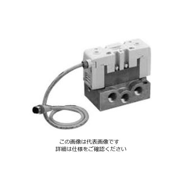 CKD パイロット式5ポート弁(ISOサイズ2)・I/Oコネクタタイプ PV5-8R-FJG-D-TC 1個(直送品)