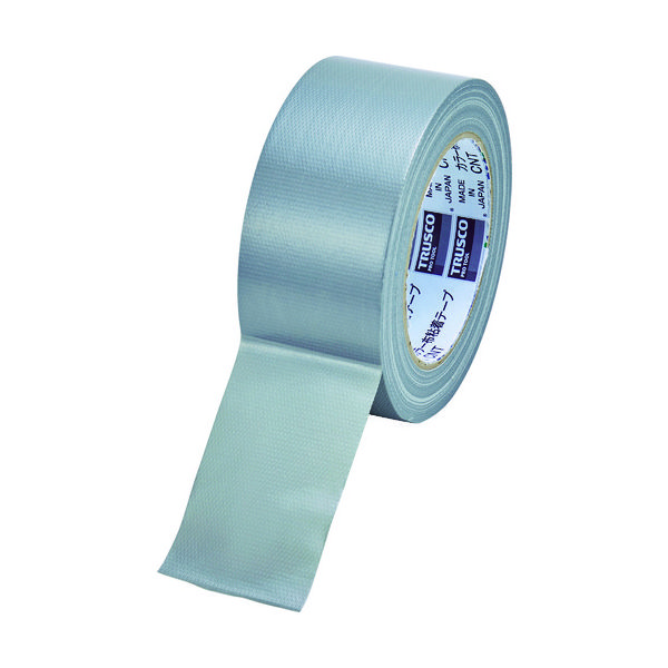 トラスコ中山 TRUSCO カラー布粘着テープ 幅50mm長さ25m シルバー CNT-5025-SV 1巻 102-5998（直送品）