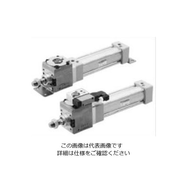 CKD ブレーキ付タイロッドシリンダ 複動形 JSG-FA-80B-300 1個（直送品）