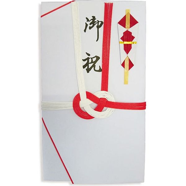 ＮＯ．２　大阪／赤白　御祝５Ｐ　5枚／袋 004861102 5枚／袋×20袋（直送品）