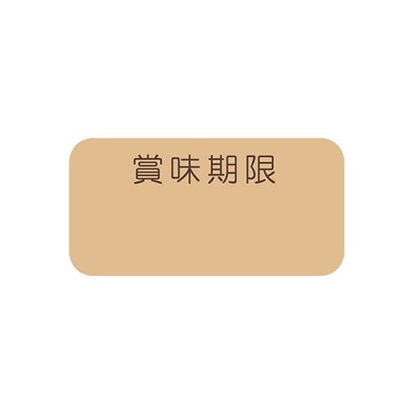 【ケース販売】HEIKO タックラベル No.794 賞味 未晒 12×24 007062291 1ケース(240片入×10束)（直送品）