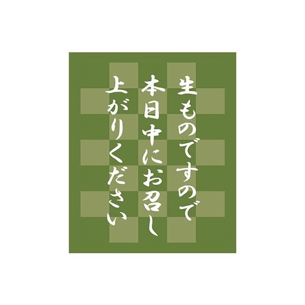 【ケース販売】HEIKO タックラベル No.801 生もの緑 30×25 007062298 1ケース(120片入×10束)（直送品）