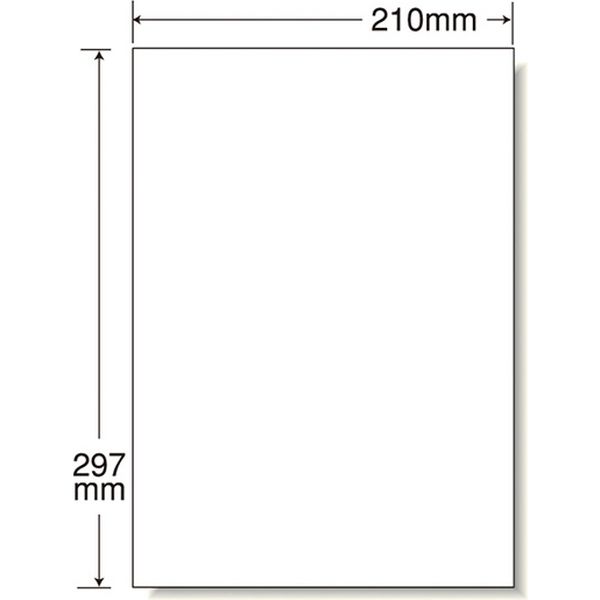 ナナクリエイト CL7 OAラベルA4 1面 007430366 1セット(500枚入×1袋)（直送品）