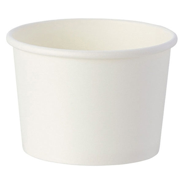 シモジマ ホワイトアイスカップ ７６ー１５０ 004501001 1セット（1000個：50個×20袋） - アスクル