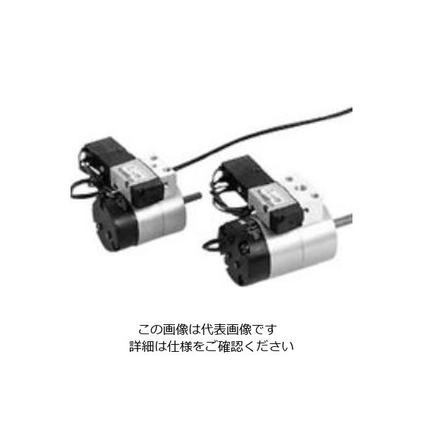 CKD 小形セレックスロータリ シングルベーンタイプ・バルブ付 RV3SV20-90-90-1-LS 1個(直送品)