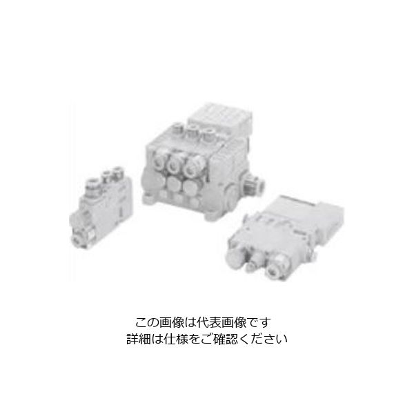 CKD セルバックス 真空エジェクタユニット 16mm幅総合タイプ マニホールドベースのみ VSKM-S44293-4 1個（直送品）