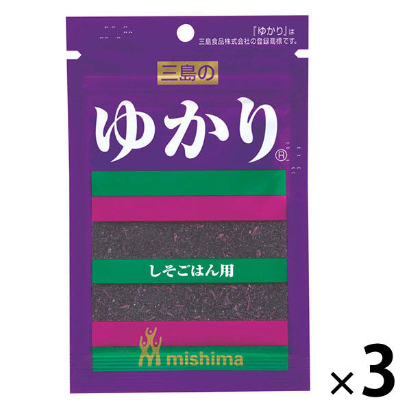 【アウトレット】三島食品 ゆかり 26g 3袋