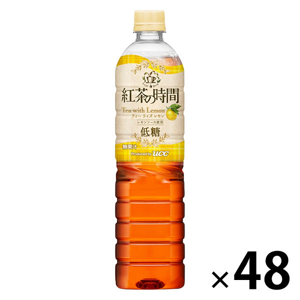 UCC上島珈琲 紅茶の時間　ティーウィズレモン　低糖　900ml　1セット（48本）