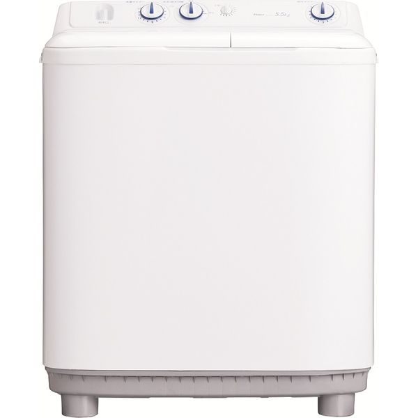 ハイアール 5.5kg二槽式洗濯機 JW-W55E(W) 1台（直送品）