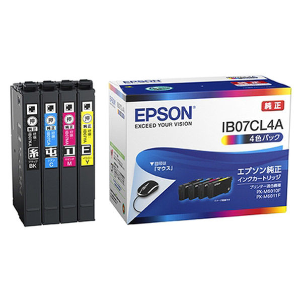 エプソン（EPSON） 純正インク IB07CL4A 1パック（4色入）