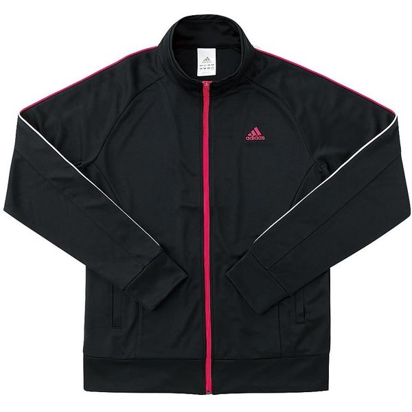 【アウトレット】アディダス(adidas)　レディスジャケット　AD115-15-S　ブラック　S　2枚セット（直送品）