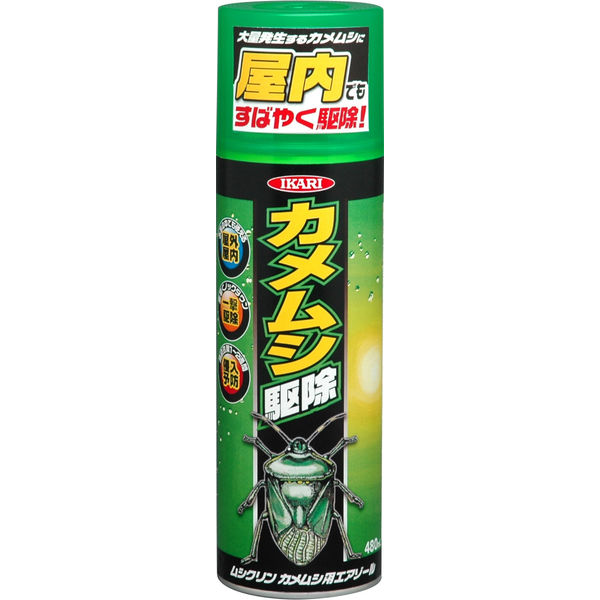 イカリ消毒 ムシクリン カメムシ用エアゾール 480ml 205631 1本（直送品）