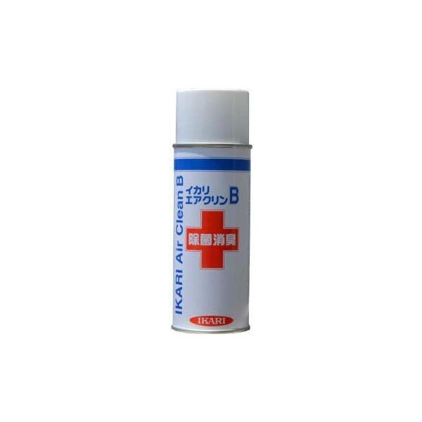 イカリ消毒 エアクリン 420ml 強力除菌消臭エアゾール 205634 1本（直送品）
