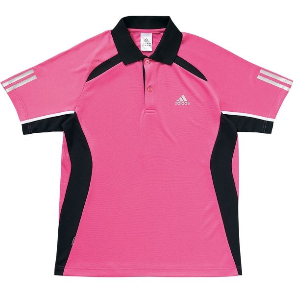 【アウトレット】アディダス(adidas)　ポロシャツ　AD502-03-M　ピンク　M　2枚セット（直送品）