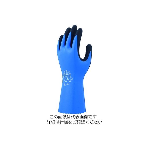ショーワグローブ ショーワ No.378Plus ニトローブW+ Sサイズ NO378PLUS-S 1双 206-6153（直送品）