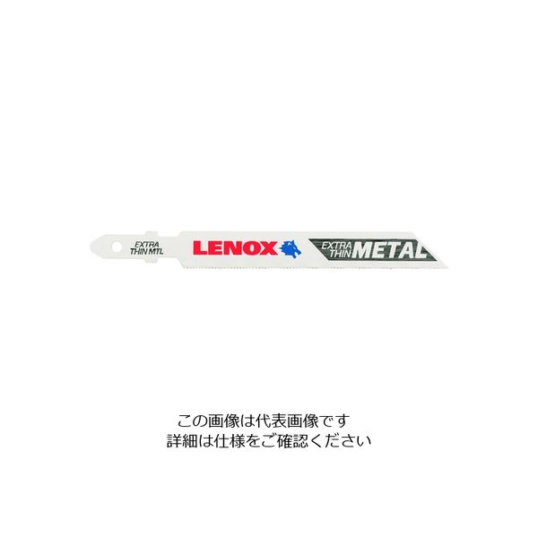 LENOX バイメタルジグソブレード Tシャンク ステンレス・鉄・非鉄金属 薄物用 92.2mmX32山(5枚) B332T5 1991578（直送品）