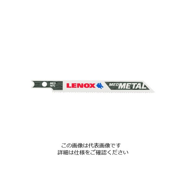 LENOX バイメタルジグソブレード Uシャンク ステンレス・鉄・非鉄金属用 92.2mmX18山(5枚) B318U5 1991570（直送品）