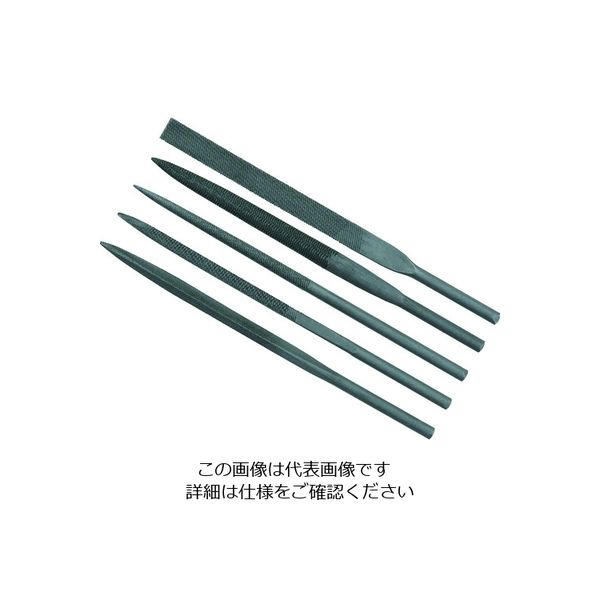 ツボサン スーパーソーヤスリ Φ3 5種セット 荒目 ST08501 1セット(5本) 195-1594（直送品）