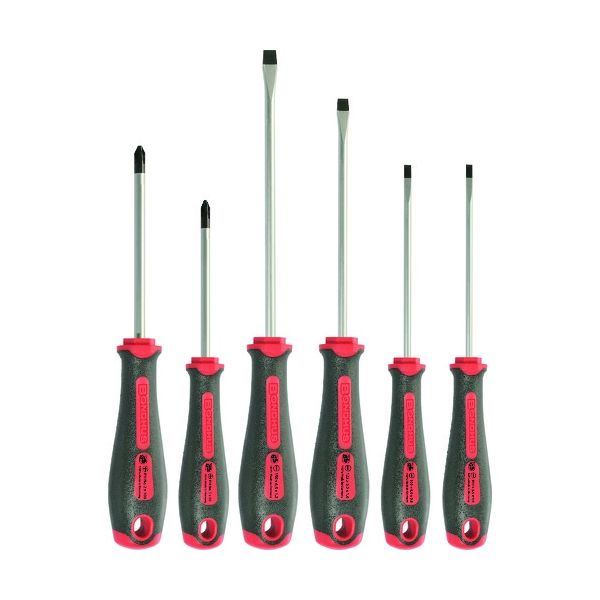 ボンダス・ジャパン ボンダス パワーグリップドライバーセット 3310 +2本/ー4本 1セット 153-2975（直送品）