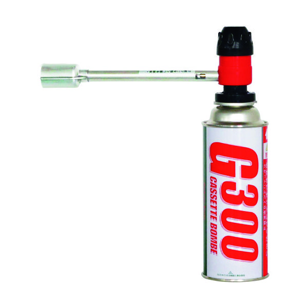 榮製機 サカエ富士 ガストーチ 楽楽炭焼 カセットガス式 炎温度1500°C 発熱量3100kcal/h JBC-0150 1本（直送品）