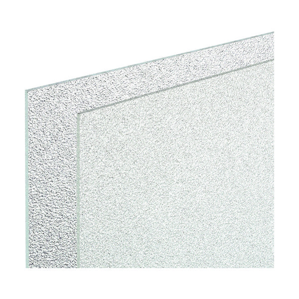 光 スチロール樹脂板 透明マット 900×1400mm 2枚入 厚み調整材入 PSWM-1492S 1セット(6枚:2枚×3パック)（直送品）