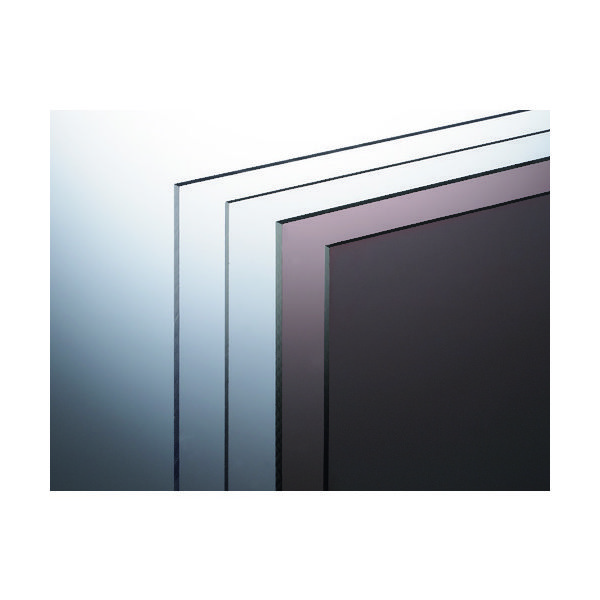 アイテック 光 ポリカーボネート板透明900×1400×3mm2枚入 KPAC1493-1 1セット(6枚:2枚×3パック)（直送品）