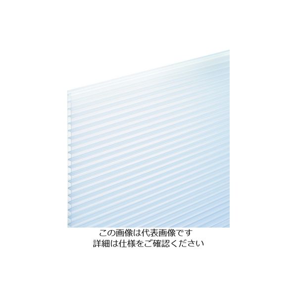 アイテック 光 ポリカ中空ボード450×900×4mm乳白半透明2枚入(箱入) KTP940W-3-2 1箱(2枚) 195-0032（直送品）