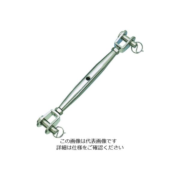 水本機械製作所 水本 ステンレス パイプターンバックル J&J 捻子径5分 A-1853 1個 195-1937（直送品）