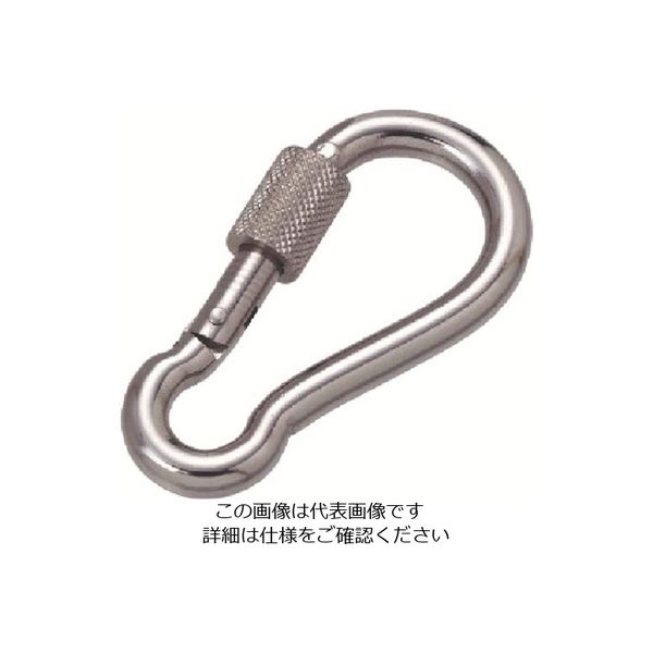 水本機械製作所 水本 ステンレス 環付スナップフックNB型 線径10mm 長さ102mm B-2275 1個 849-0930（直送品）