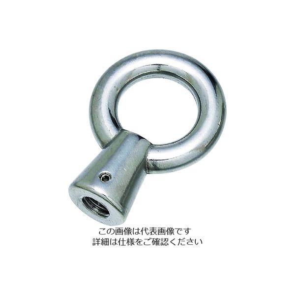 水本機械製作所 水本 ステンレス 袋アイナット ミリネジ 捻子径M-6 B-1493 1個 849-0809（直送品）