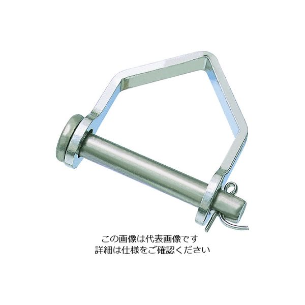 水本機械製作所 水本 ステンレス シートシャックルA型 B-1715 1個 204-7142（直送品）