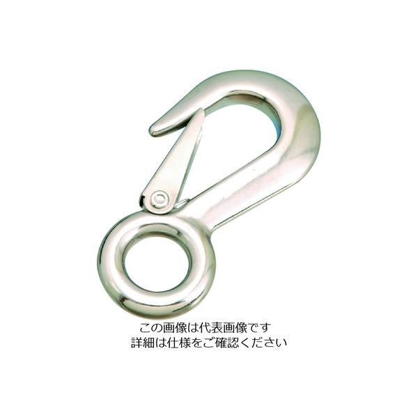 水本機械製作所 水本 ステンレス ライトフック 120kg用 B-2152 1個 113-6199（直送品）
