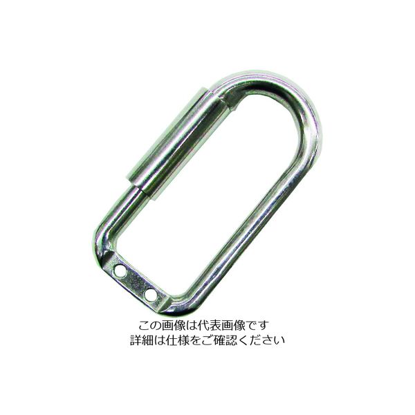 水本 ステンレス クイックロックキャッチ（ベルトタイプ） 線径6mm 長さ51.5mm （1個入） B-2603 204-7217（直送品）