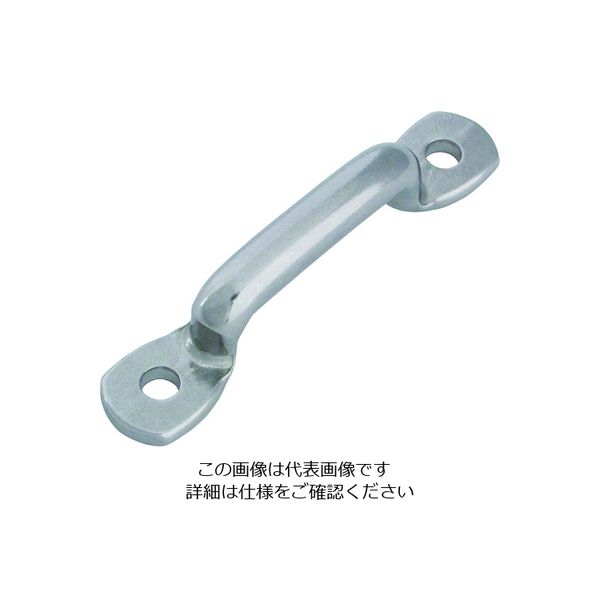 水本機械製作所 水本 ステンレス ローアイストラップ ピッチ68mm B-2428 1個 205-0310（直送品）