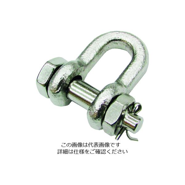 水本機械製作所 水本 ステンレス JIS型シャックル 呼び10mm B-2716 1個 204-5542（直送品）