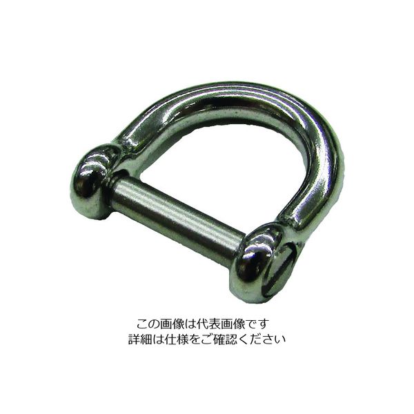 水本機械製作所 水本 ステンレス マイクロワイド沈みシャックル 呼び2mm B-2728 1個 204-4051（直送品）