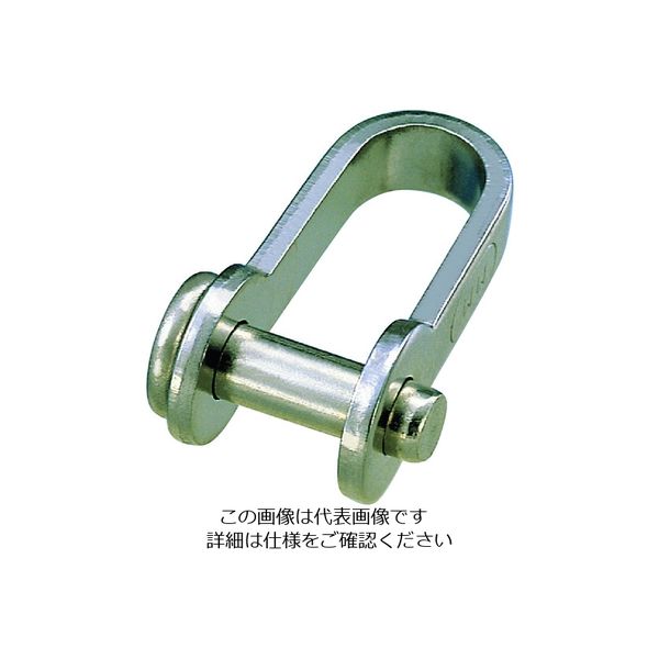 水本機械製作所 水本 ステンレス リベット式シャックル 呼び5mm B-269 1個 204-4046（直送品）