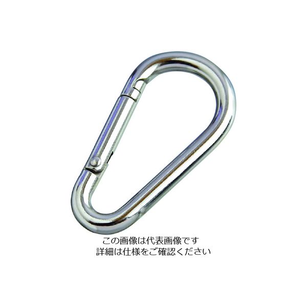 水本機械製作所 水本 ステンレス ナス型カラビナ（環なし） SUS316