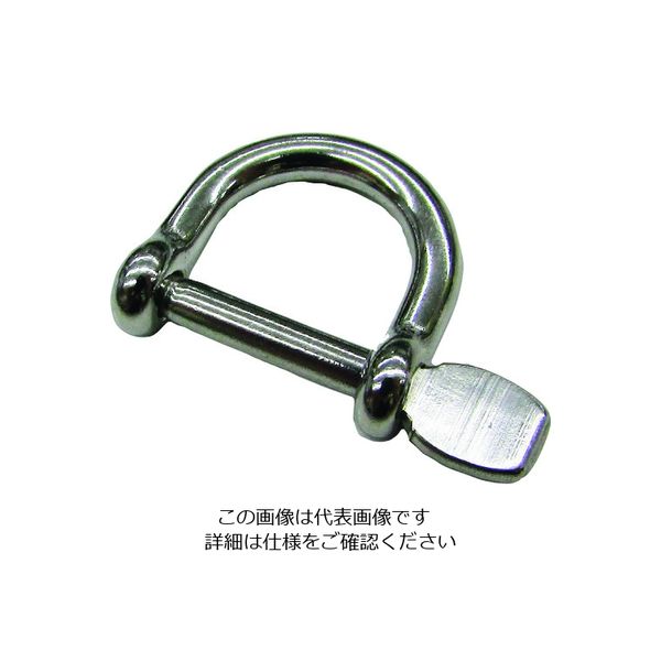 水本機械製作所 水本 ステンレス マイクロワイドネジシャックル 呼び3mm B-2633 1個 204-4045（直送品）