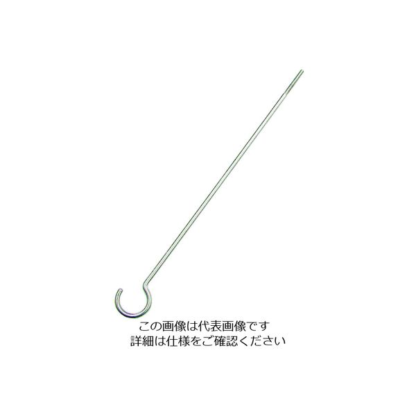 水本機械製作所 水本 ステンレス ネジ付ロングSカン 線径4mm 全長1250mm A-2748 1本 178-2561（直送品）
